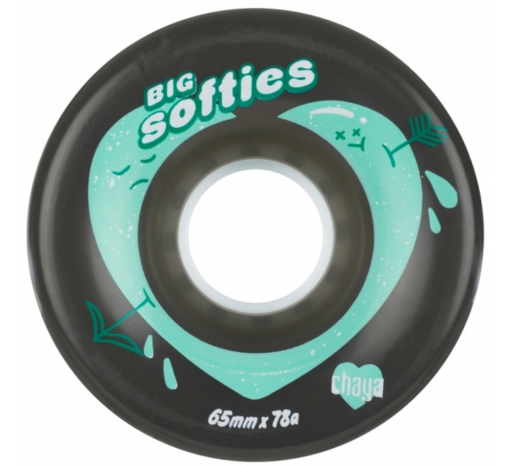 Chaya Wheels Big Softies Black 65mm