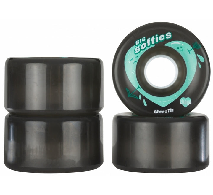 Chaya Wheels Big Softies Black 65mm