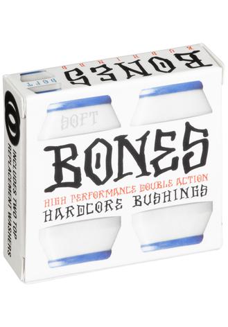 Bones Bushings 81A Hardcore Soft Set Pack inkl. Washer white