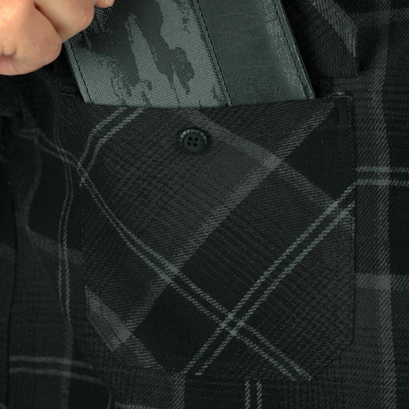 Horsefeathers Shirt Dough anthracite