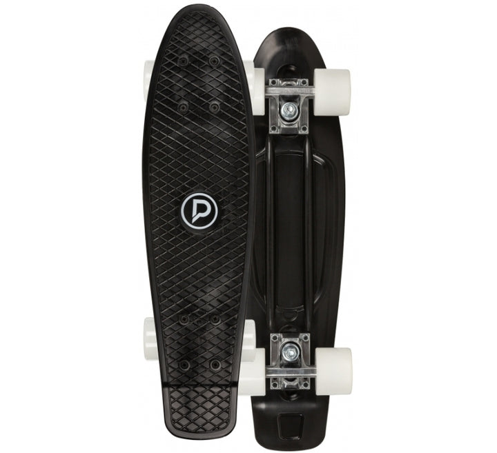 Playlife Vinylboard 22 x 6" Black / white Wheels