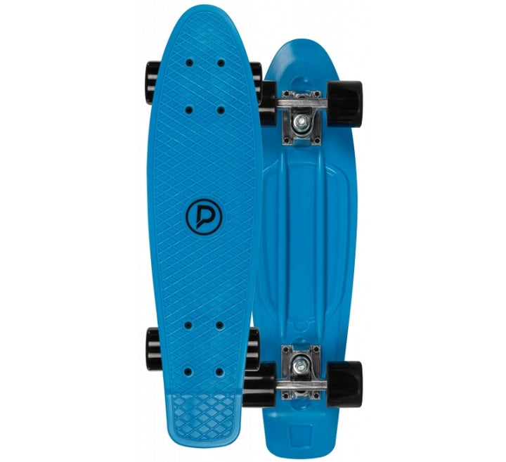 Playlife Vinylboard 22 x 6" Cyan / black Wheels