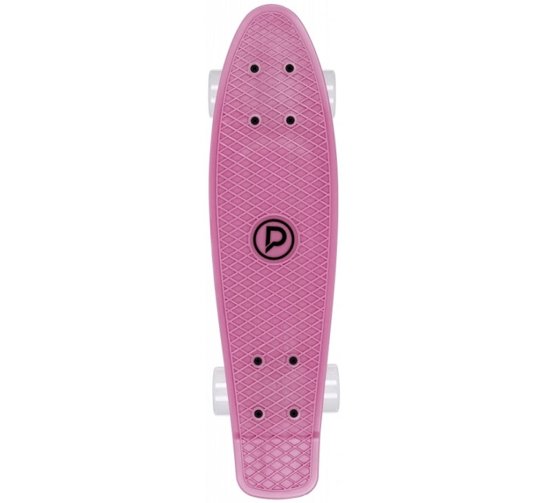 Playlife Vinylboard 22 x 6" Rose / white Wheels