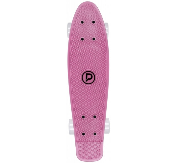 Playlife Vinylboard 22 x 6" Rose / white Wheels