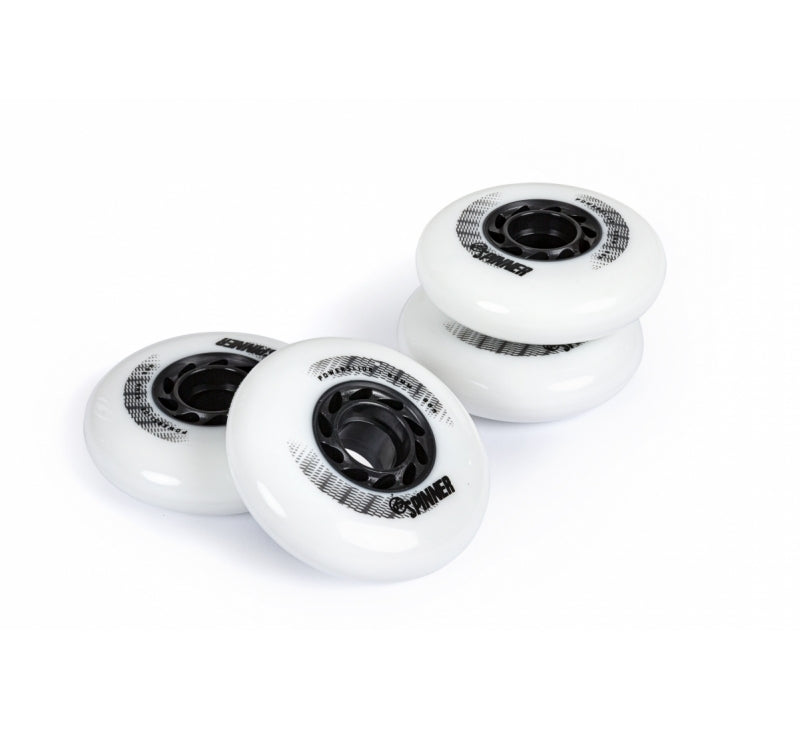 Powerslide Wheels Spinner 80mm 88a white