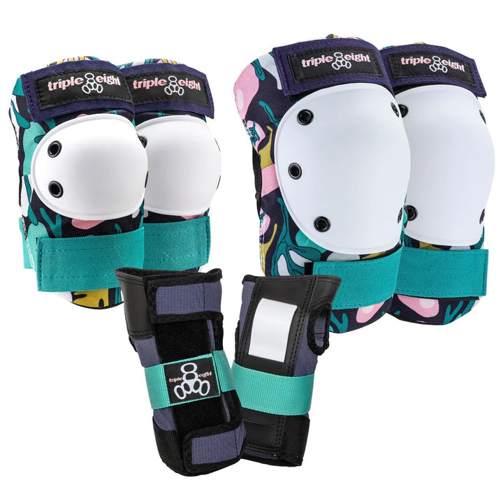 Triple Eight Protection Set 3-Pack Floral