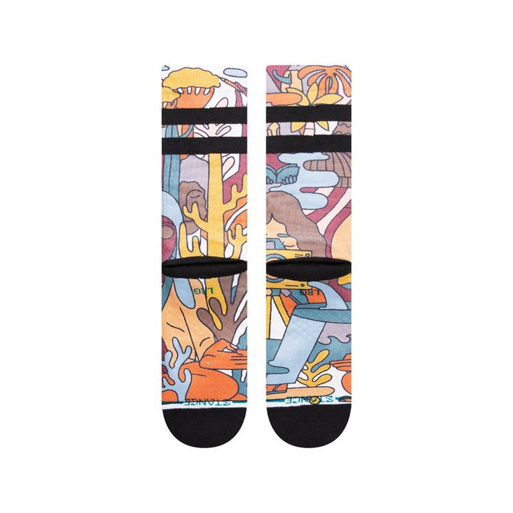 Stance Socks Calication Crew vintage white