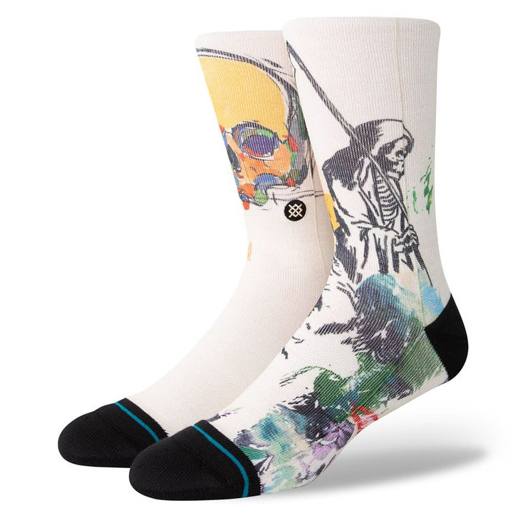 Stance Socks Sickle Crew vintage white