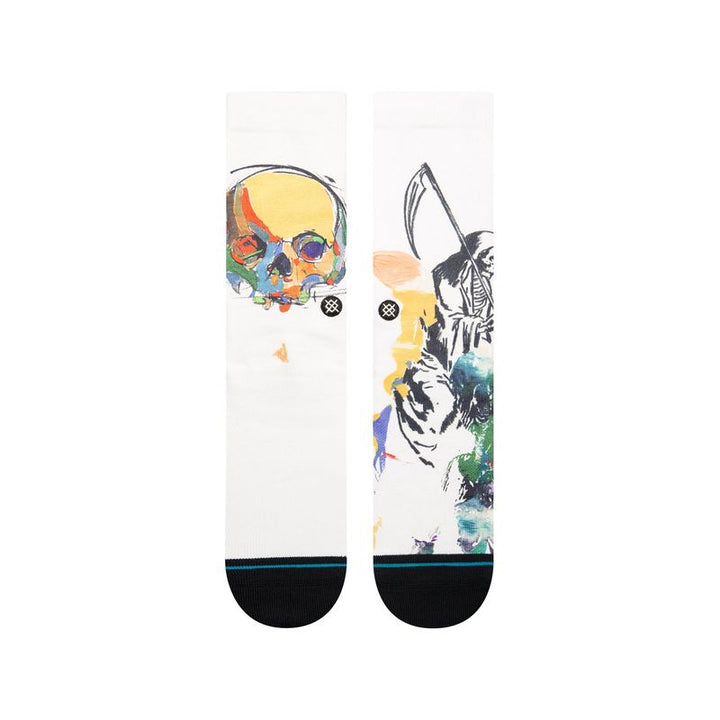 Stance Socks Sickle Crew vintage white