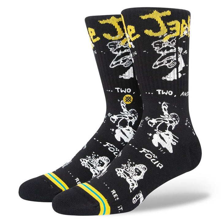 Stance Socks Circle Jerks Crew black