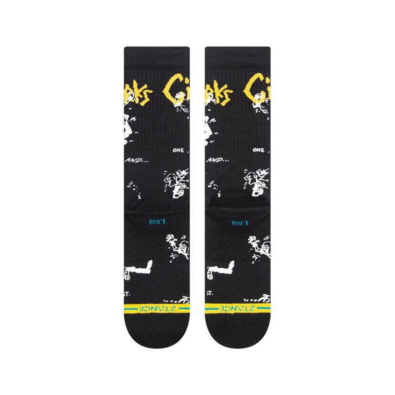 Stance Socks Circle Jerks Crew black