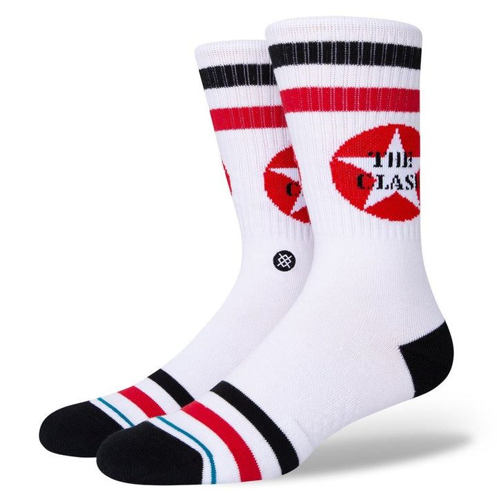 Stance Socks Clampdown white