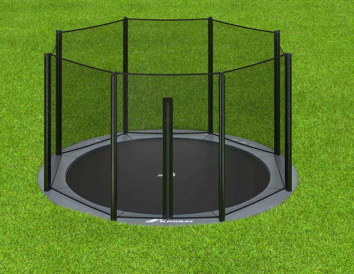 Akrobat Orbit Flat Trampolin Rund