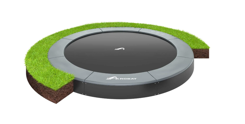 Akrobat Orbit Flat Trampoline Round