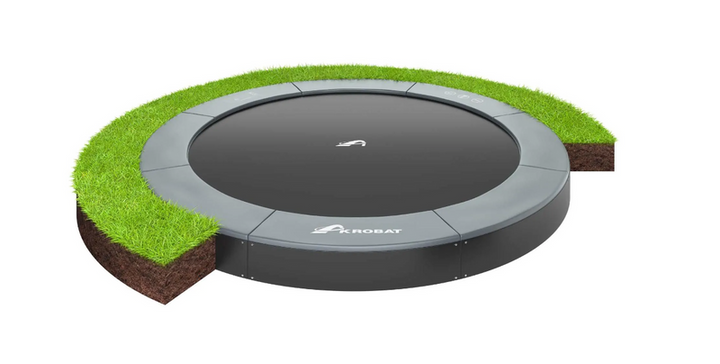 Akrobat Orbit Flat Trampolin Rund