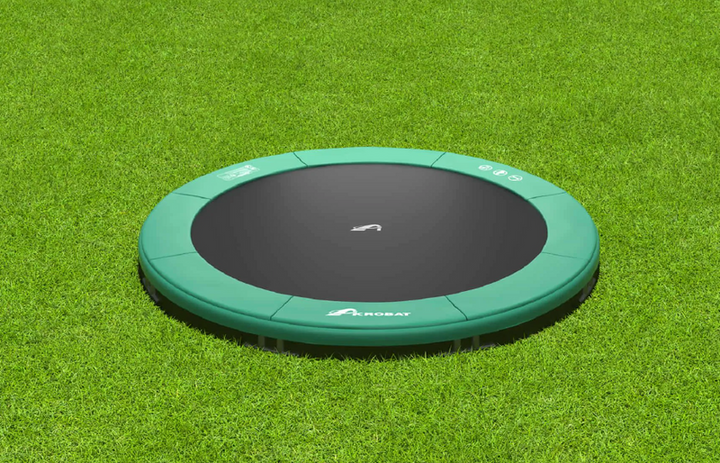 Akrobat Trampolin Orbit Inground Rund