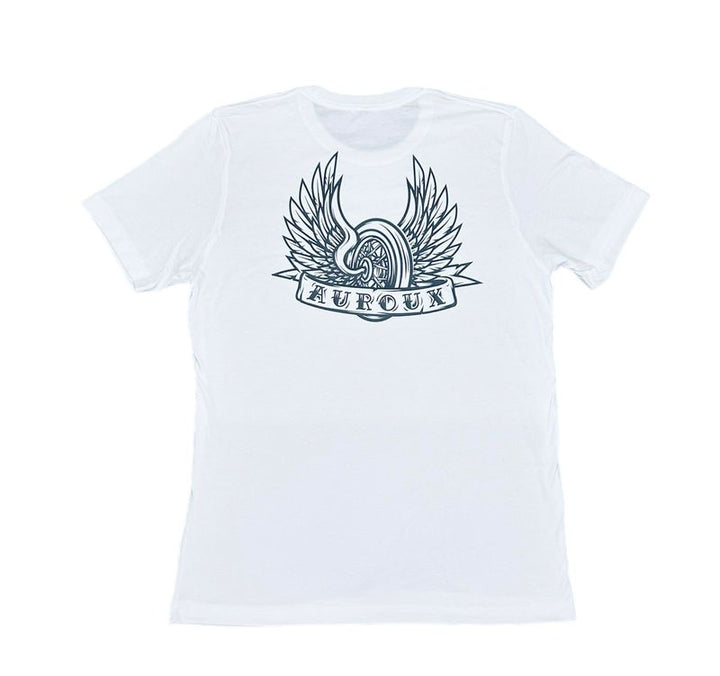 Razors T-shirt Auroux white