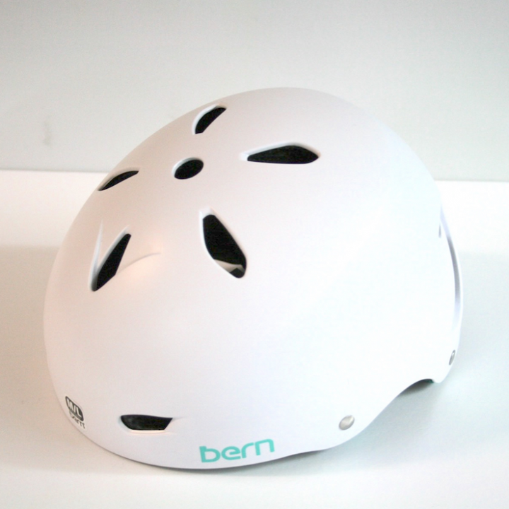 Bern EPS Skate Helmet "Brighton" satin white