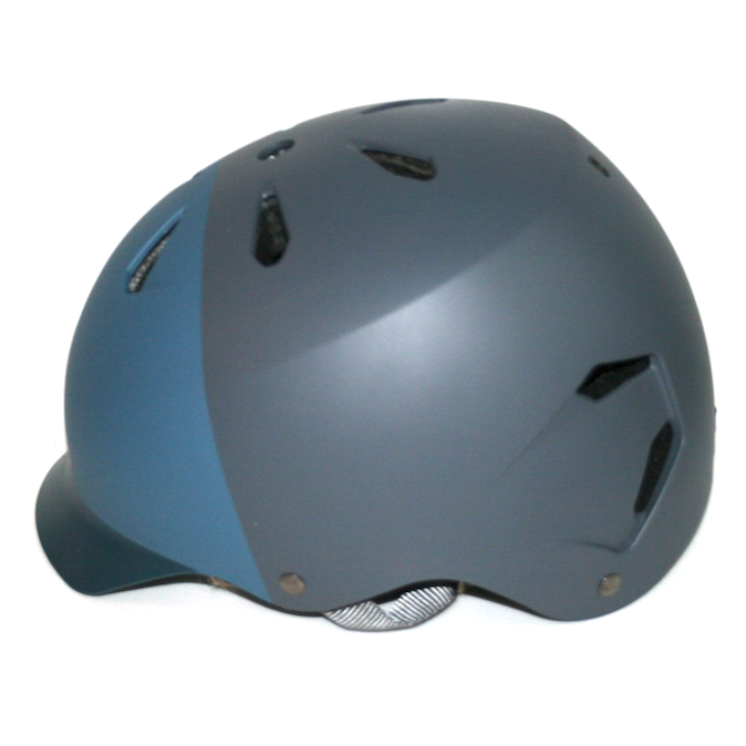 Bern EPS Skate Helmet Hatstyle "Watts" grey / blue