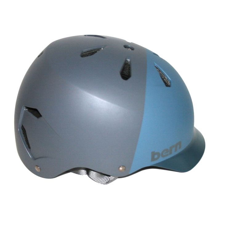 Bern EPS Skate Helmet Hatstyle "Watts" grey / blue