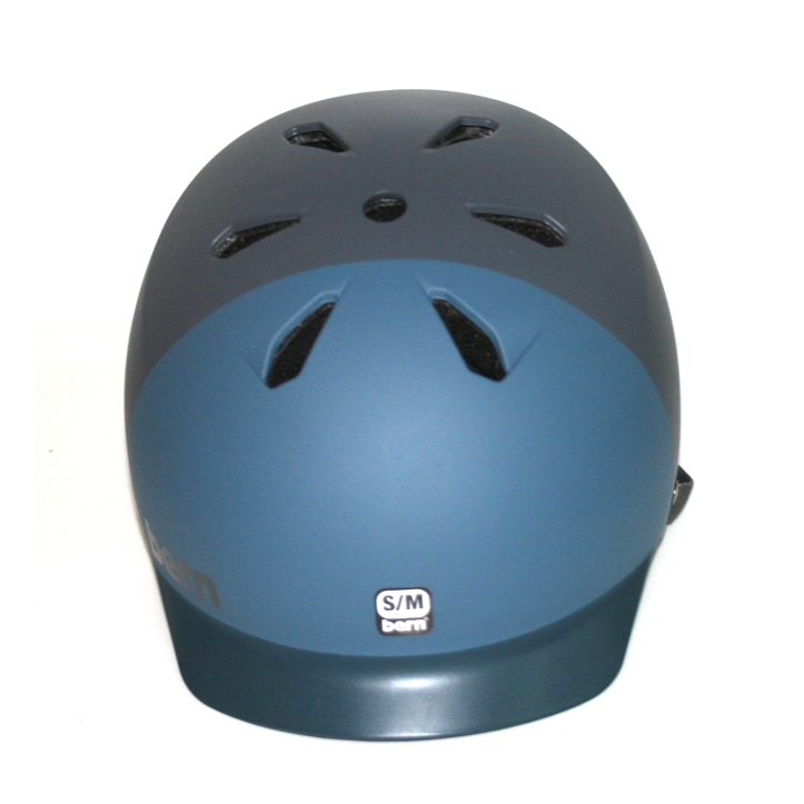 Bern EPS Skate Helm Hatstyle "Watts" grey / blue