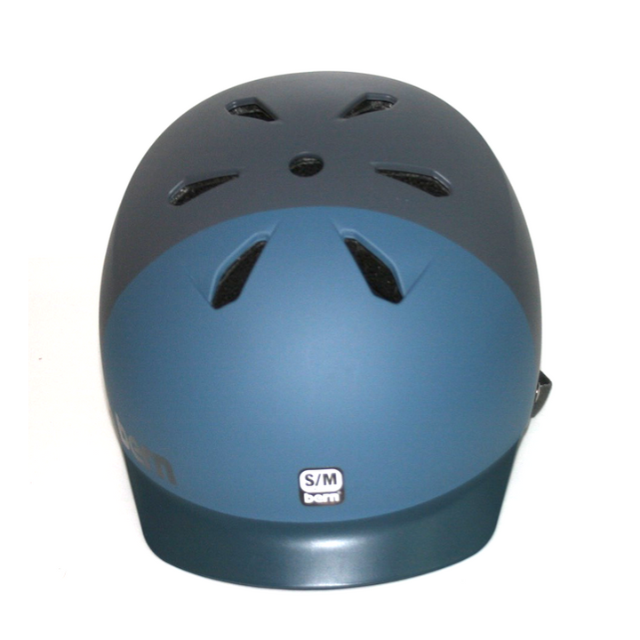 Bern EPS Skate Helmet Hatstyle "Watts" grey / blue