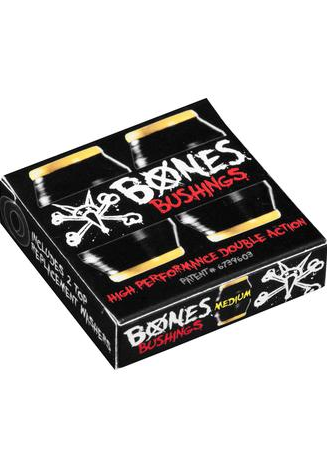 Bones Bushings 91A Hardcore Medium Set Pack inkl. Washer black