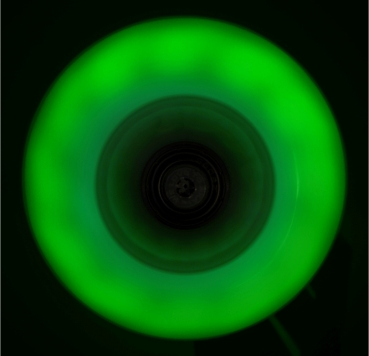 Powerslide Wheels Fothon Envy 72mm 82a green LED