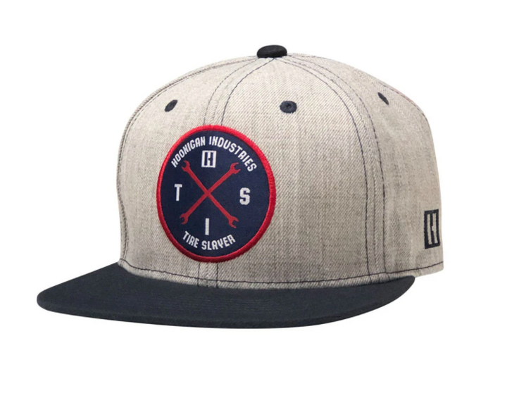 Hoonigan Snapback Hits V2 heather grey/navy