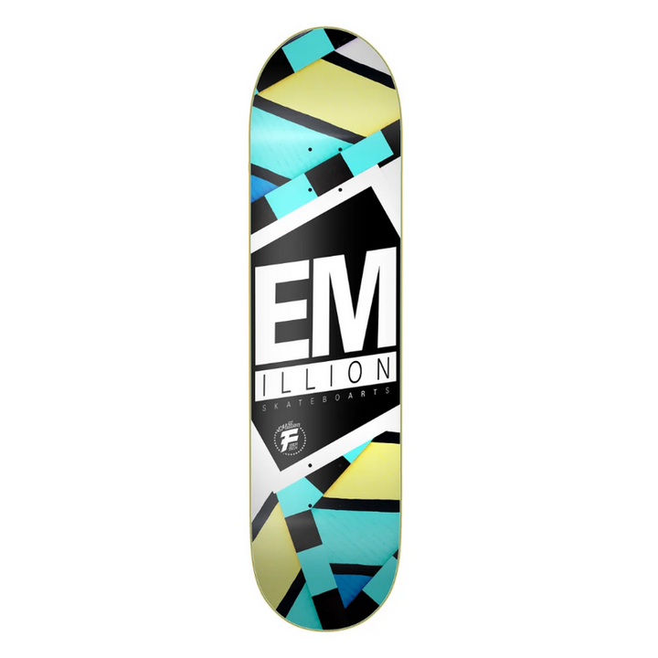 EMillion Skateboard Deck Fibertech Vivid II 8.0''