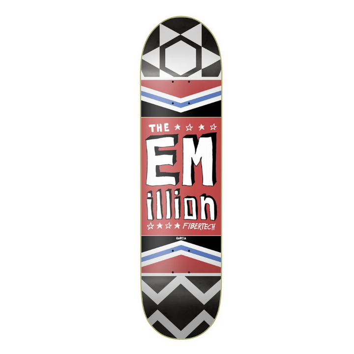 EMillion Skateboard Deck Fibertech Exodus Pro Garcia 8.0''