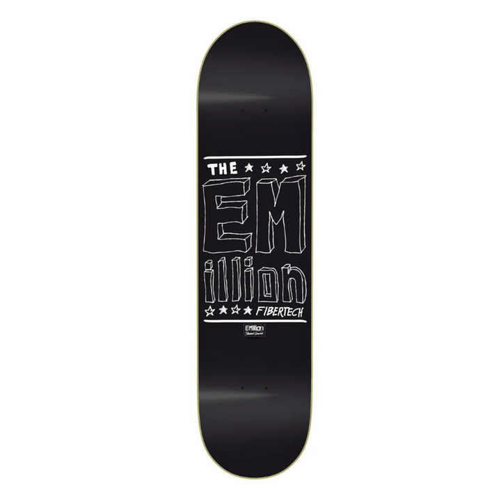 EMillion Skateboard Deck Fibertech Exodus Pro Garcia 8.0''