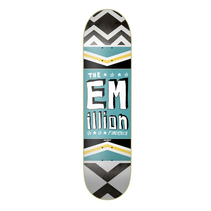 EMillion Skateboard Deck Fibertech Exodus Pro Mizurov 8.0''