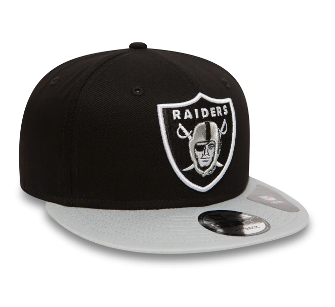 New Era Cap NFL Cotton Black Las Vegas Raiders grey/black