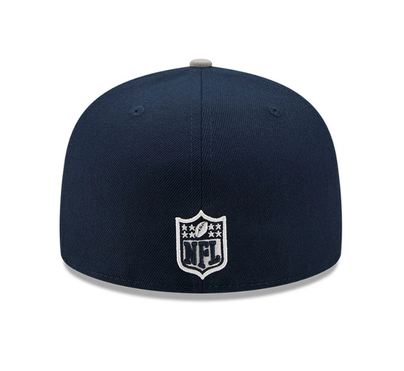 New Era 59-Fifty New England Patriots NFL Side Patch Blue