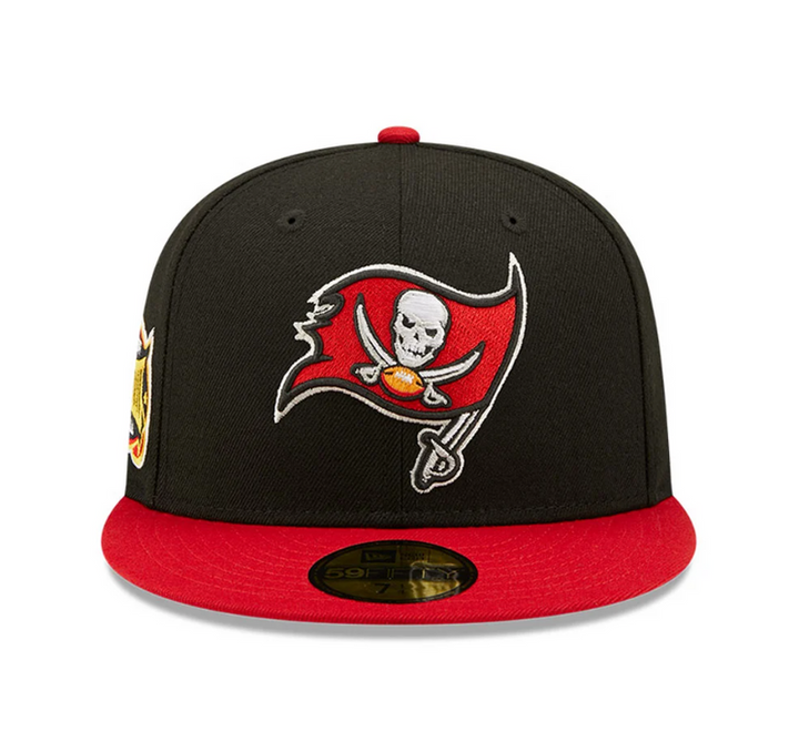 New Era 59-Fifty Tampa Bay Buccaneers NFL Side Patch Black