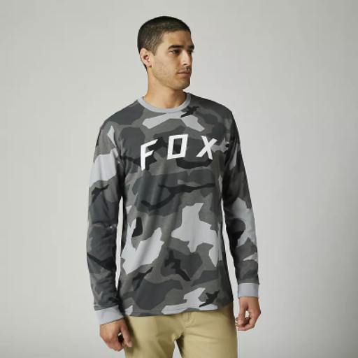 Fox Tech Longsleeve BNKR black camo