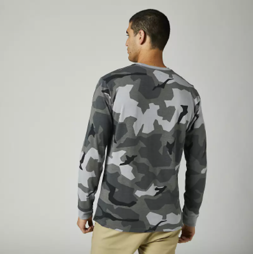 Fox Tech Longsleeve BNKR black camo