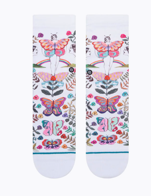 Stance Women's Socks The garden Of Growth white