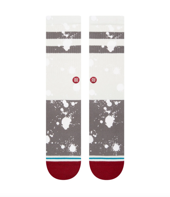 Stance Socks Ishod Custom Crew off white