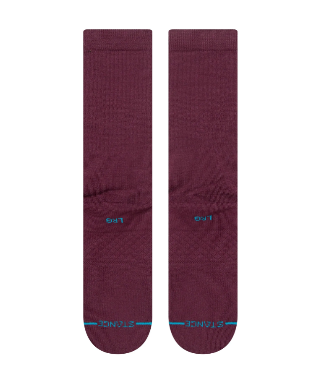 Stance Socks Icon Crew burgundy