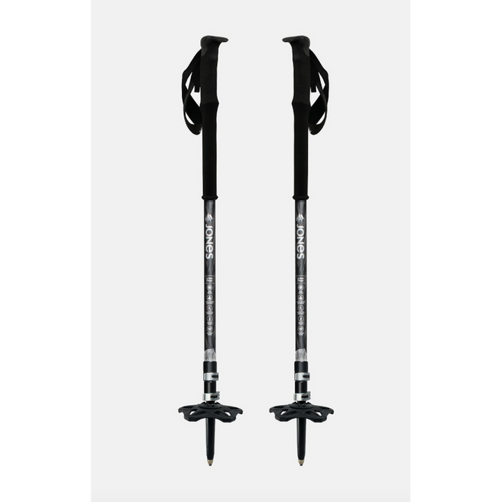 Jones Splitboard Poles Talon Pro Black