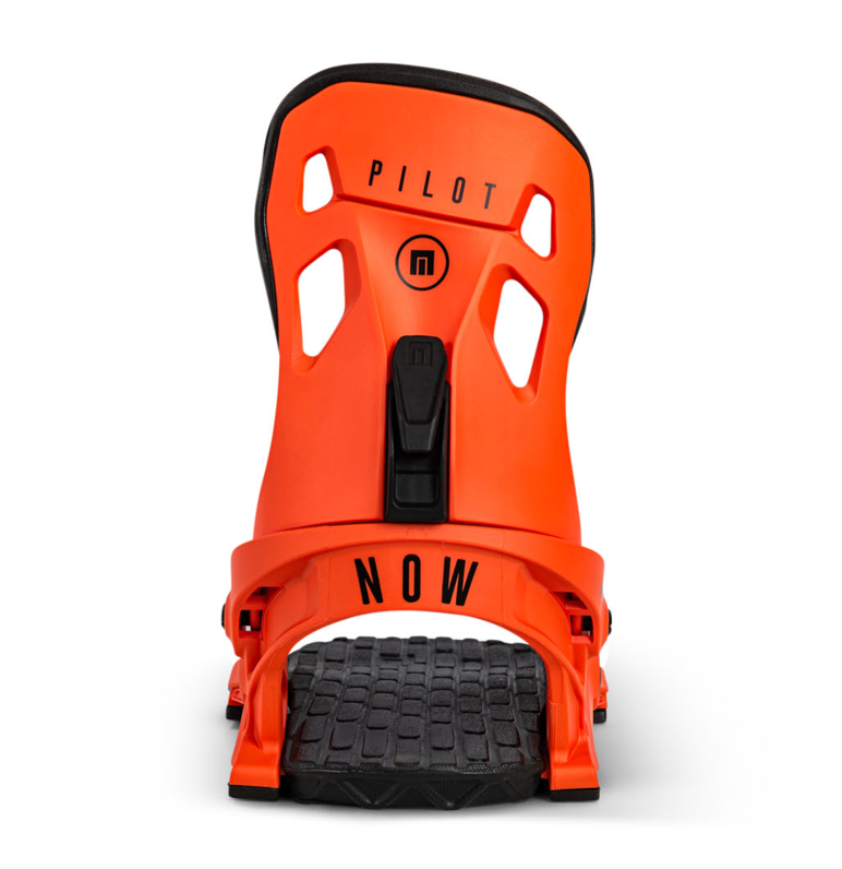 Now Snowboard Bindung Pilot Orange