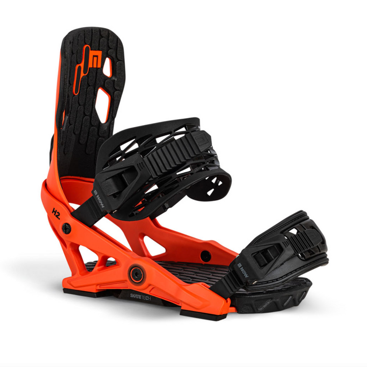 Now Snowboard Bindung Pilot Orange