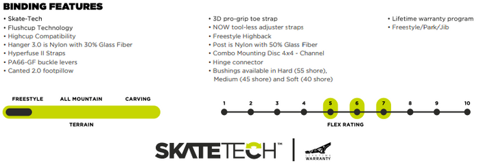 Now Snowboard Binding Select Pro x YES