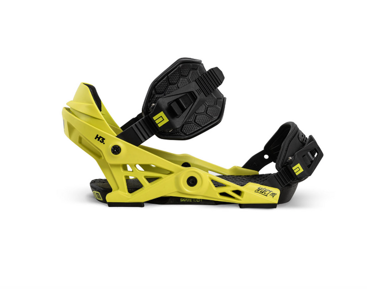 Now Snowboard Bindung Select Pro safety yellow