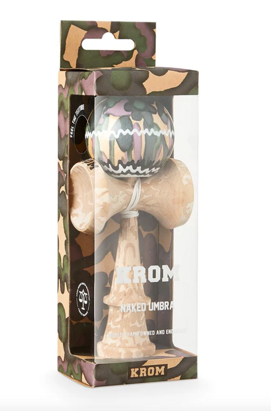 Kendama KROM Naked Plasticity Black