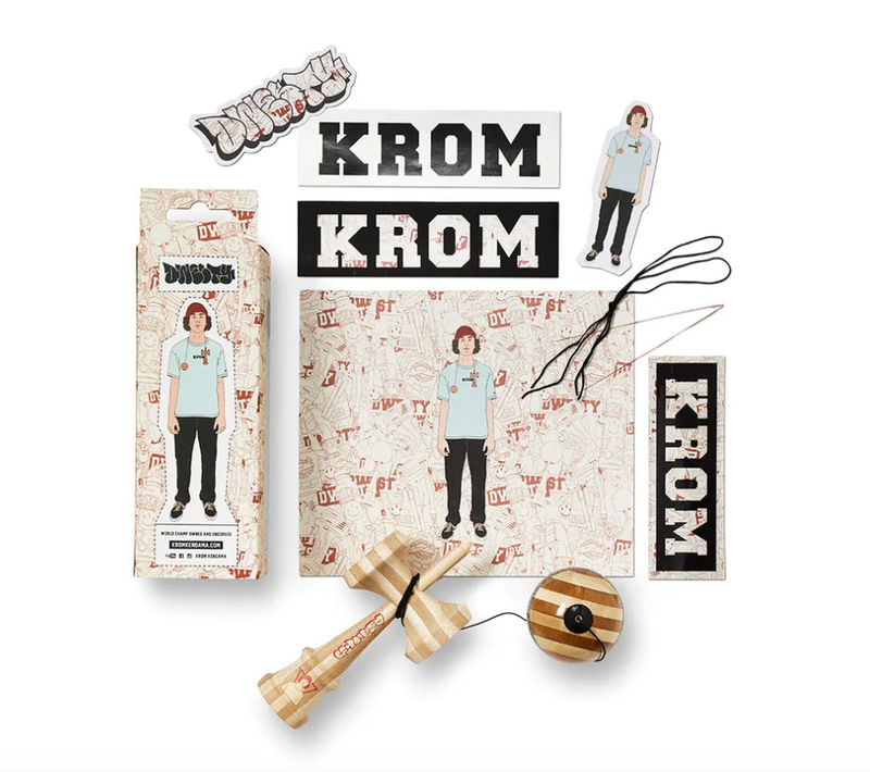 Kendama KROM Dj Pro Model Bamboo Dwesty