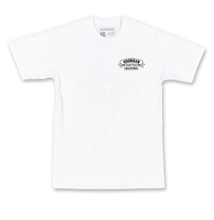 Hoonigan T-Shirt Cranked white