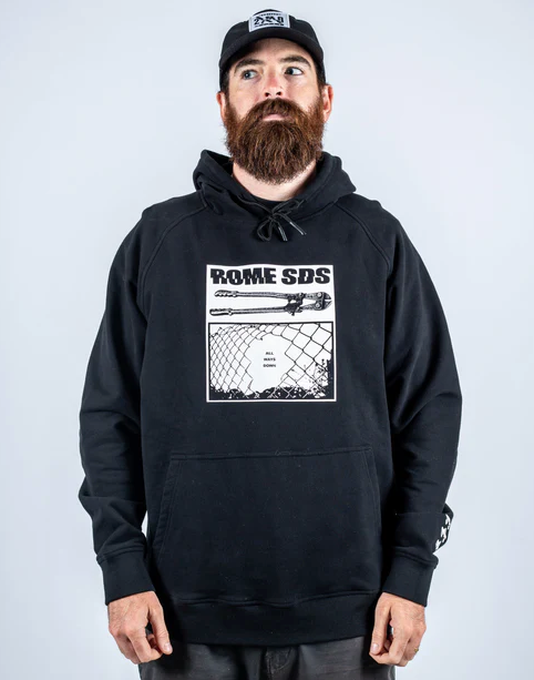 Rome Basic Hoodie black